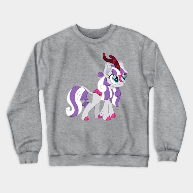 Kirin Twilight Velvet Crewneck Sweatshirt by CloudyGlow